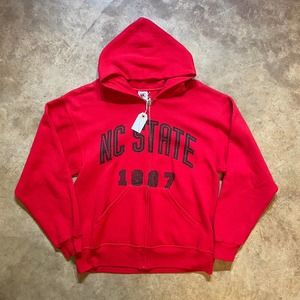 Vintage Thick NC State College Zip Up